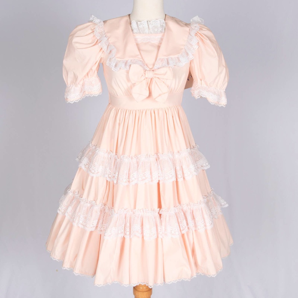 80s Light Pink Children’s Dress